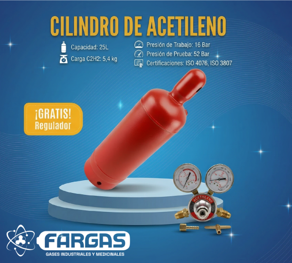Cilindro Acetileno SEFIC